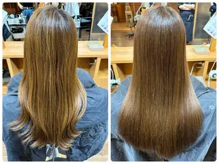 ロング 中野 里咲のヘアスタイル