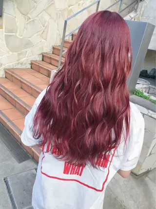 セミロング 💍艶カラー KAREN💍のヘアスタイル