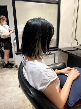 ミディアム COCO design所属・TR付きカット無料✨ ✨いのうえもなみのヘアスタイル