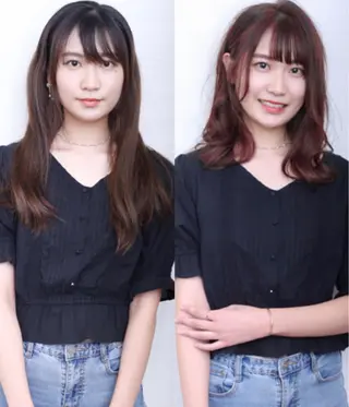 ミディアム カラー Elsa所属・松本 俊樹のヘアスタイル