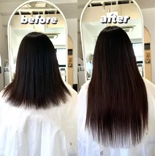 ミディアム 美容室ORIKA /AI 海外レイヤーのヘアスタイル