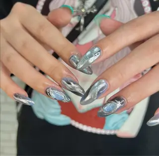 ロング Atelier  nail所属・︎ ユイナのネイルデザイン