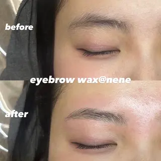 アイブロウ 垢抜け美眉wax 肌質改善🤍Neneの眉毛・アイブロウイメージ