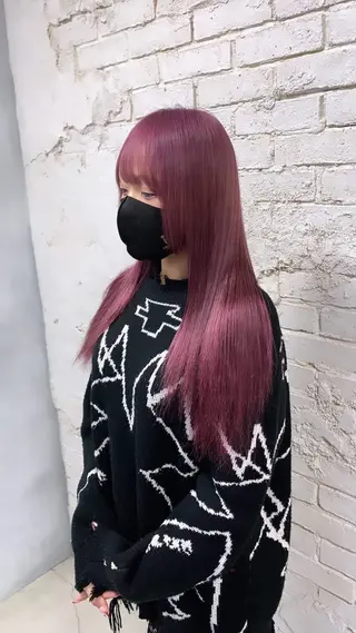 ロング L STUDIO心斎橋店所属・派手髪支持率No1 Eisukeのヘアスタイル