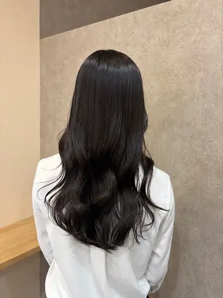 ロング カラー 🎀似合わせカット 🎀艶カラー💞のヘアスタイル