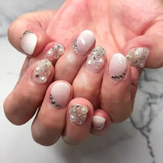 ロング カラー ヘアアレンジ キッズ ネイル マツエク・マツパ 福田 加奈のネイルデザイン