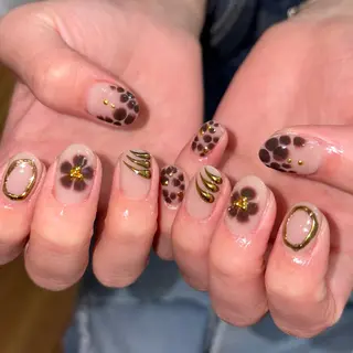 ネイル ⟡.·coco⟡.· 2月予約受付中のネイルデザイン