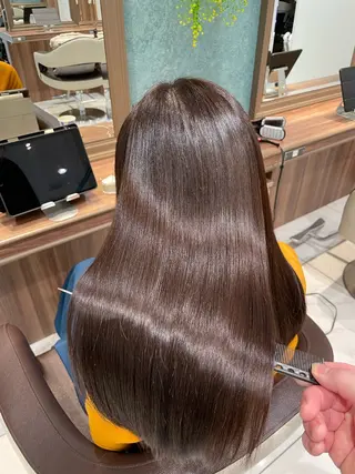 ロング カラー 🇰🇷韓国ヘア★ 副店長.쿠리타⭐︎のヘアスタイル