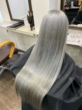 ロング apollo 横浜所属・横浜🦋ハイトーン 🫐シャドウルーツのヘアスタイル