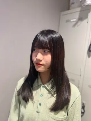 カラー 透明感ベージュ🤎 ナチュラルレイヤーのヘアスタイル