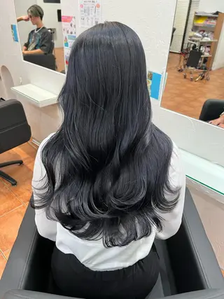 ロング ピンクカラー/ ブリーチなしRINAのヘアスタイル