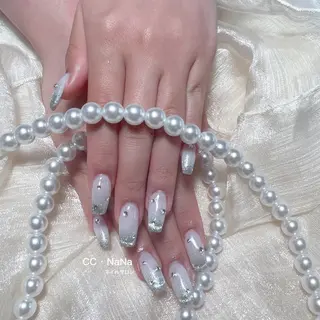 ネイル 💎CC・NaNa 韓国風ネイル🌙Cのネイルデザイン