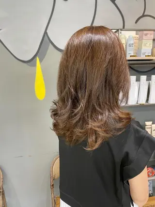 ミディアム カラー メンズ専門サロン wokeのヘアスタイル