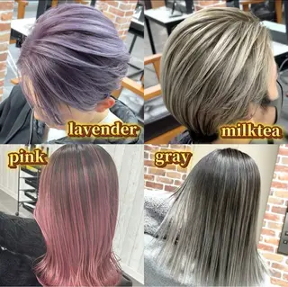 ロング カラー ギャルの革命児 秀斗のヘアスタイル