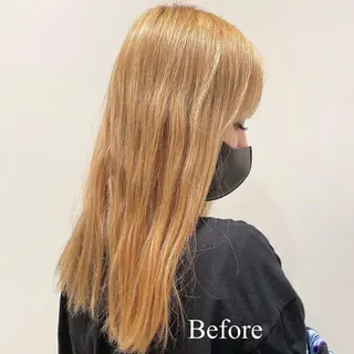 ミディアム 韓国くびれレイヤー 🇰🇷はづきのヘアスタイル