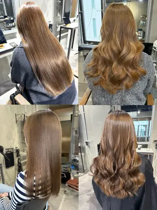 ロング LeAng所属・佐伯 桃のヘアスタイル