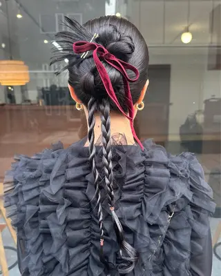 ロング 🌈トップデザイナー 金沢駅近nanamiのヘアスタイル