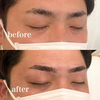 メンズ アイブロウ 八田 紗希の眉毛・アイブロウイメージ