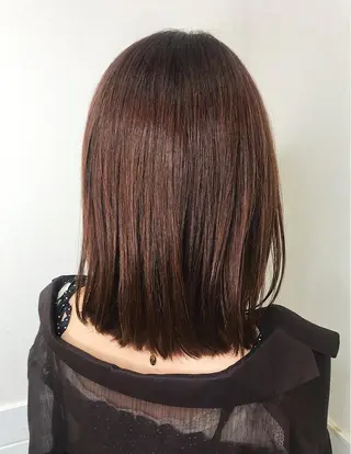 ミディアム カラー 柴田 祐輔のヘアスタイル