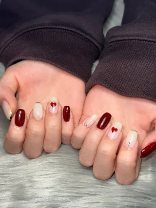 ネイル Momoka 🍑🎀のネイルデザイン