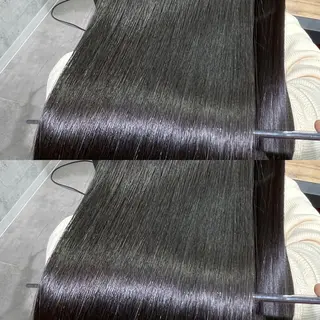 セミロング 【美髪矯正】【スト カール】小野村翔太のヘアスタイル