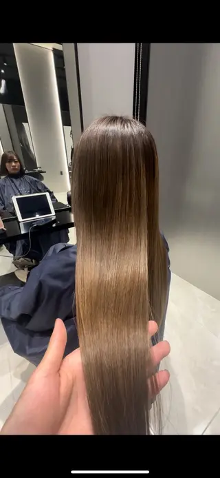 ミディアム カラー chic大島所属・似合わせの達人/ 田中悠希也のヘアスタイル