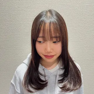 ロング フルールドソレイユ所属・♡ナナコ♡ レイヤー/艶髪のヘアスタイル