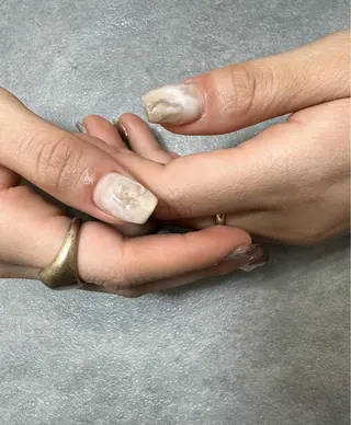 ネイル kiii.__ ✴︎*のネイルデザイン