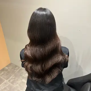 ロング カラー Mio/髪質改善 透明感カラー/西梅田のヘアスタイル