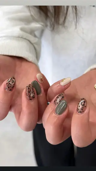 ネイル 五百路 蛍来のネイルデザイン