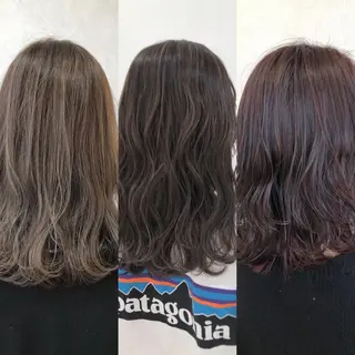 セミロング カラー ニュアンスカラー🫧 加納のヘアスタイル