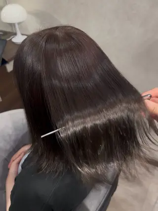 ミディアム カラー おおつか/メンズ特化 /縮毛矯正/髪質改善のヘアスタイル