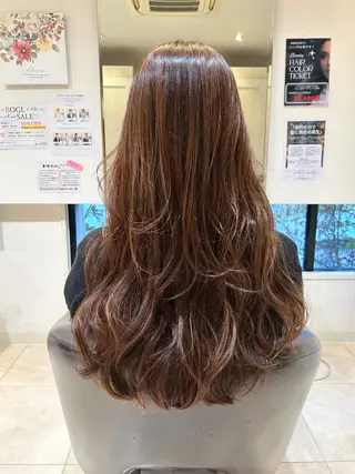ロング パーマ ルシードスタイルボーグル所属・INOUE SERINAのヘアスタイル