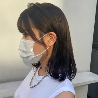 ミディアム カラー 🪭risa 暖色/レイヤー🪭のヘアスタイル