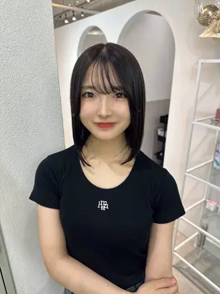 ミディアム カラー 🪞個室サロン/韓国 艶髪/keito🪞のヘアスタイル