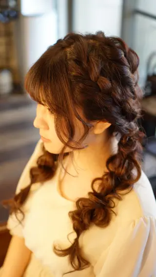 ヘアアレンジ hair make  Lucciのヘアスタイル