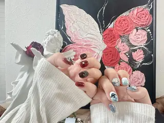 ネイル 清水 吹雪のネイルデザイン