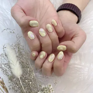 ネイル 🦋ネイルサロン ブラン🌈ゆりのネイルデザイン