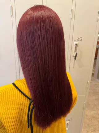 ロング カラー Agu hair sifle本町通り店所属・松ヶ迫 珠里のヘアスタイル