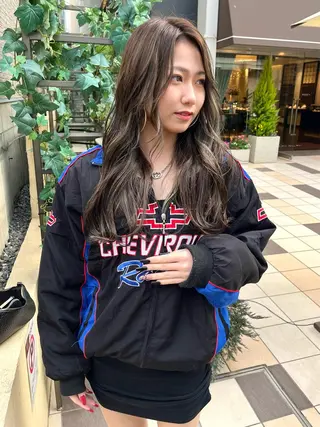 ロング カラー keshiki🦋 Nanaのヘアスタイル