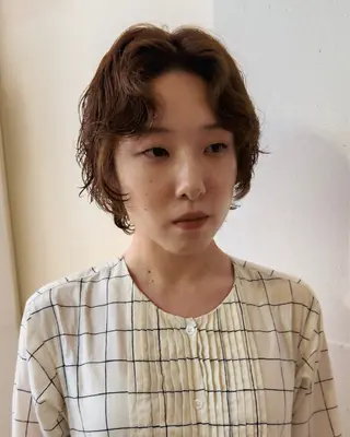 ショート パーマ RikO *. 本日空いてます！のヘアスタイル