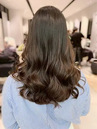 ロング パーマ stair : case 銀座店所属・stair:case 🌱安藤風香🌱🦖のヘアスタイル