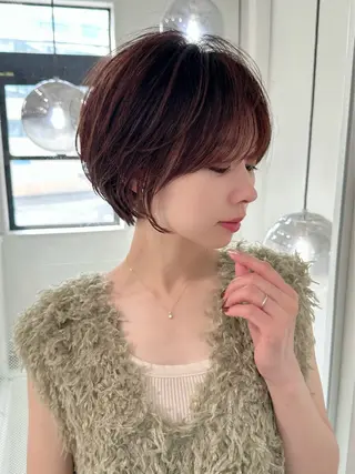 ショート taiga ショート /レイヤー/矯正🌈のヘアスタイル