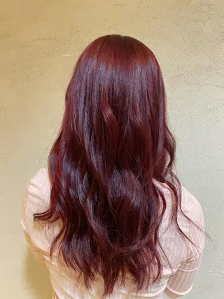 カラー 竹添 有梨沙のヘアスタイル