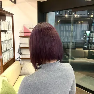 カラー やまき さきね/ショートのヘアスタイル