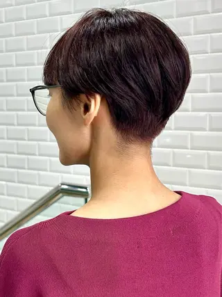 ショート カラー APPiiS所属・APPiiS 柳田 葵のヘアスタイル