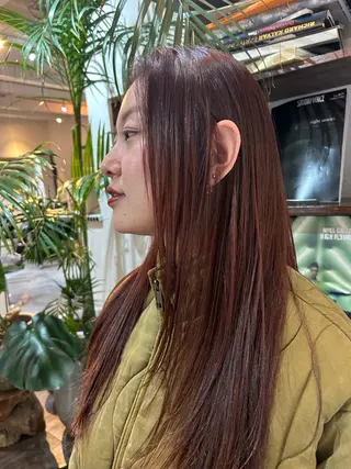 カラー MOMOKA💫 YARD【学芸大学】のヘアスタイル