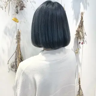 ミディアム カラー 縮毛矯正/髪質改善 /韓国風　山川春輝のヘアスタイル