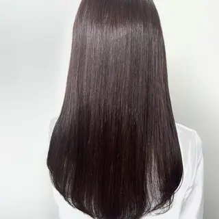 ロング カラー &chaLme   心斎橋所属・emi/髪質改善/ 韓国風/艶カラーのヘアスタイル
