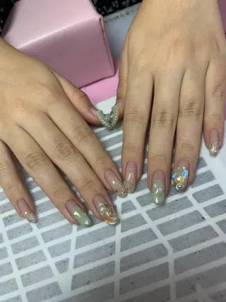 ネイル La neige* yuki 🥯🍑のネイルデザイン